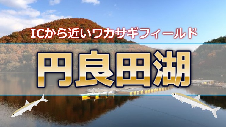 Ic降りて車で約15分とアクセス抜群 埼玉 円良田湖 のワカサギ釣り ワカサギ釣りhack