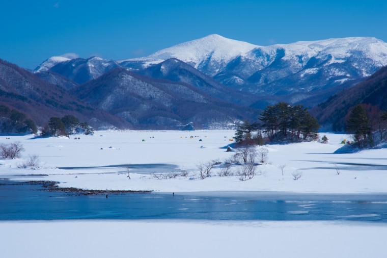 福島県 秋元湖 の情報 穴場な氷上ワカサギフィールド ワカサギ釣りhack